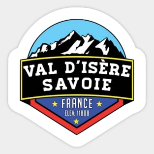 val d'isere Sticker